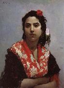 Raimundo de Madrazo y Garreta A Gypsy china oil painting artist